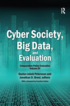 Couverture de l’ouvrage Cyber Society, Big Data, and Evaluation