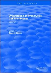 Couverture de l’ouvrage Organization of Prokaryotic Cell Membranes