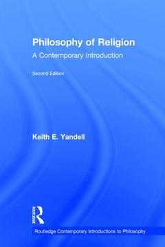 Couverture de l’ouvrage Philosophy of Religion