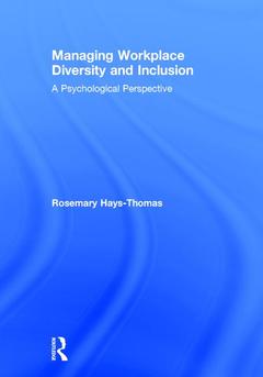 Couverture de l’ouvrage Managing Workplace Diversity and Inclusion