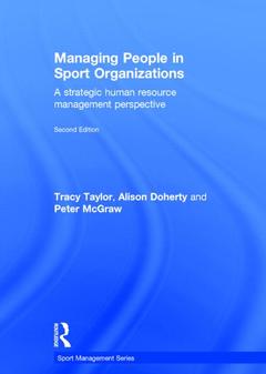 Couverture de l’ouvrage Managing People in Sport Organizations