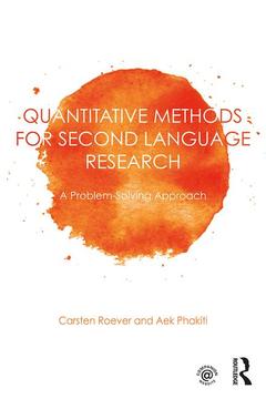 Couverture de l’ouvrage Quantitative Methods for Second Language Research