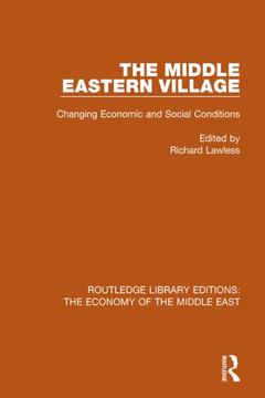 Couverture de l’ouvrage The Middle Eastern Village