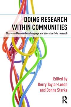 Cover of the book Doing Research within Communities