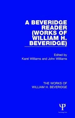 Couverture de l’ouvrage A Beveridge Reader (Works of William H. Beveridge)