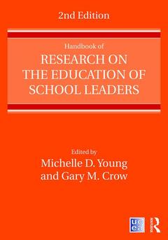 Couverture de l’ouvrage Handbook of Research on the Education of School Leaders