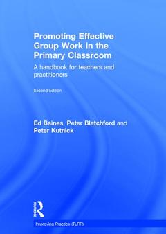 Couverture de l’ouvrage Promoting Effective Group Work in the Primary Classroom