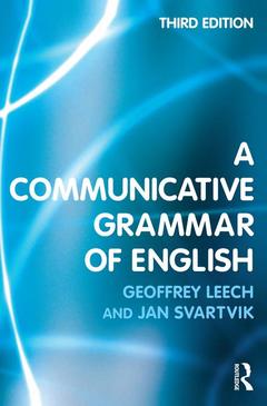 Couverture de l’ouvrage A Communicative Grammar of English