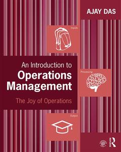 Couverture de l’ouvrage An Introduction to Operations Management