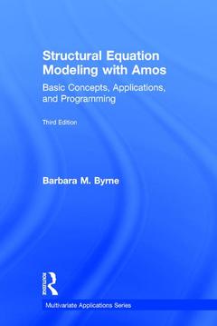 Couverture de l’ouvrage Structural Equation Modeling With AMOS