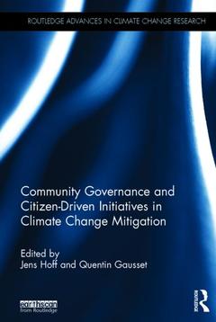 Couverture de l’ouvrage Community Governance and Citizen-Driven Initiatives in Climate Change Mitigation