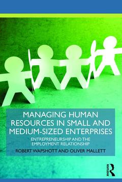 Cover of the book Managing Human Resources in Small and Medium-Sized Enterprises