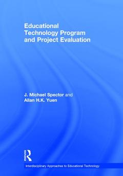 Couverture de l’ouvrage Educational Technology Program and Project Evaluation