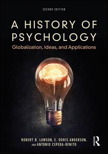 Couverture de l’ouvrage A History of Psychology