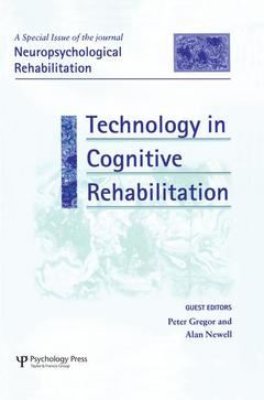 Couverture de l’ouvrage Technology in Cognitive Rehabilitation