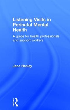 Couverture de l’ouvrage Listening Visits in Perinatal Mental Health