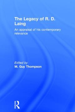 Couverture de l’ouvrage The Legacy of R. D. Laing