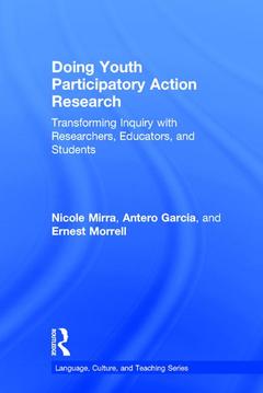 Couverture de l’ouvrage Doing Youth Participatory Action Research
