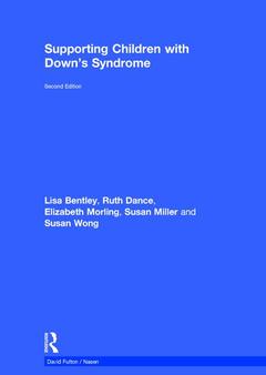 Couverture de l’ouvrage Supporting Children with Down's Syndrome
