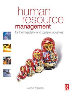 Couverture de l’ouvrage Human Resource Management for the Hospitality and Tourism Industries