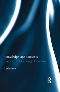 Couverture de l’ouvrage Knowledge and Knowers