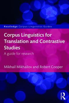 Couverture de l’ouvrage Corpus Linguistics for Translation and Contrastive Studies