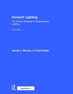 Couverture de l’ouvrage Concert Lighting