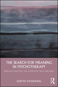 Couverture de l’ouvrage The Search for Meaning in Psychotherapy