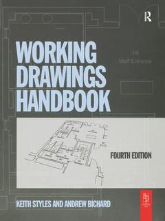 Couverture de l’ouvrage Working Drawings Handbook