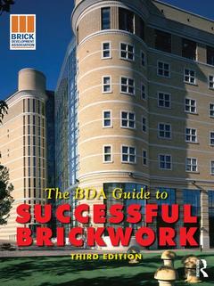 Couverture de l’ouvrage Bda guide to successful brickwork
