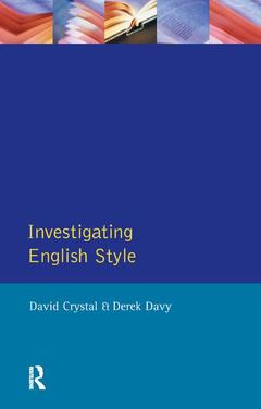 Couverture de l’ouvrage Investigating English Style