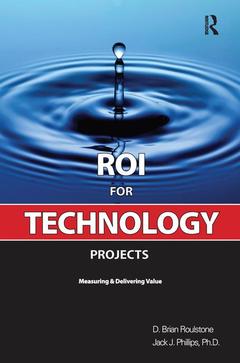 Couverture de l’ouvrage ROI for Technology Projects