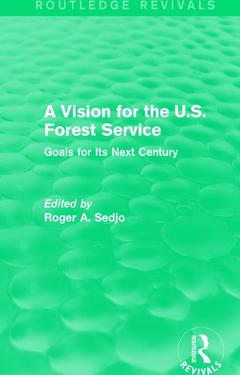 Couverture de l’ouvrage A Vision for the U.S. Forest Service