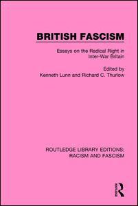 Couverture de l’ouvrage British Fascism