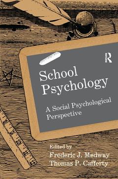 Couverture de l’ouvrage School Psychology