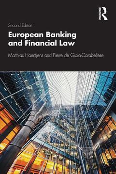 Couverture de l’ouvrage European Banking and Financial Law 2e