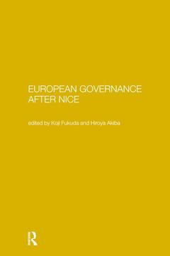 Couverture de l’ouvrage European Governance After Nice
