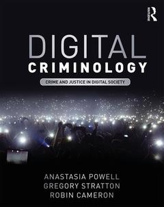 Couverture de l’ouvrage Digital Criminology