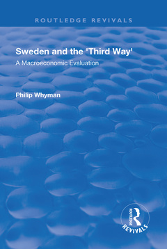 Couverture de l’ouvrage Sweden and the 'Third Way'