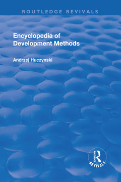 Couverture de l’ouvrage Encyclopedia of Development Methods