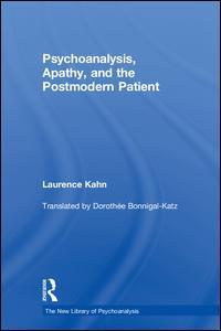 Couverture de l’ouvrage Psychoanalysis, Apathy, and the Postmodern Patient
