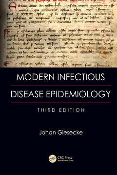 Couverture de l’ouvrage Modern Infectious Disease Epidemiology