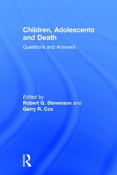 Couverture de l’ouvrage Children, Adolescents, and Death