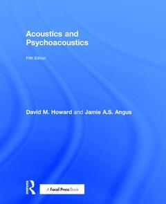 Couverture de l’ouvrage Acoustics and Psychoacoustics