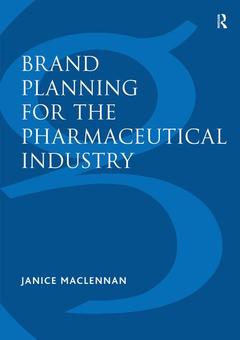 Cover of the book Brand Planning for the Pharmaceutical Industry