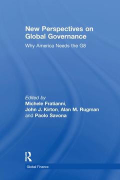 Couverture de l’ouvrage New Perspectives on Global Governance