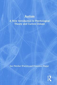 Couverture de l’ouvrage Autism