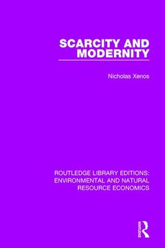 Couverture de l’ouvrage Scarcity and Modernity