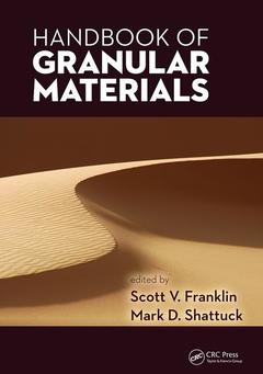 Couverture de l’ouvrage Handbook of Granular Materials