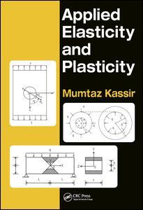 Couverture de l’ouvrage Applied Elasticity and Plasticity